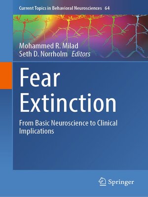 cover image of Fear Extinction